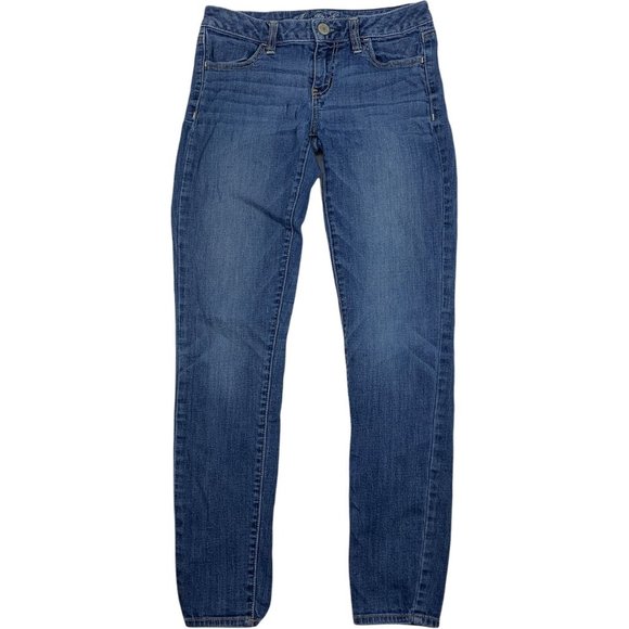 American Eagle 4 Jegging Jeans Skinny 27 x 29.5 - Picture 1 of 5